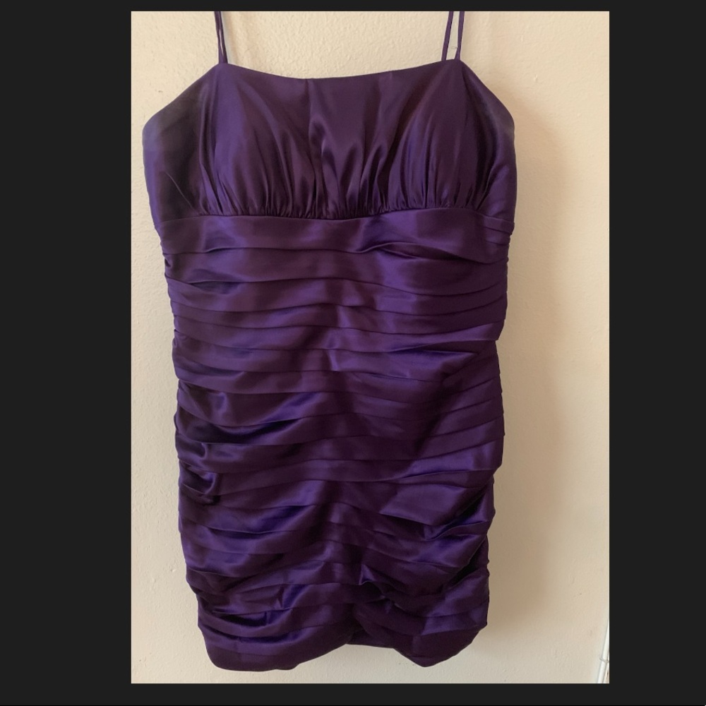 Short Purple Dress